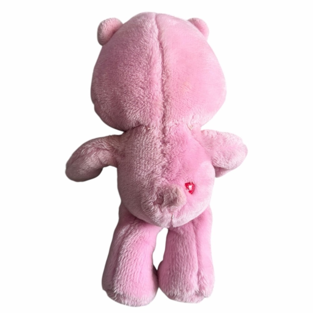2007 Care Bears Cheer Bear Pink Rainbow Plush - Picture 5 of 7